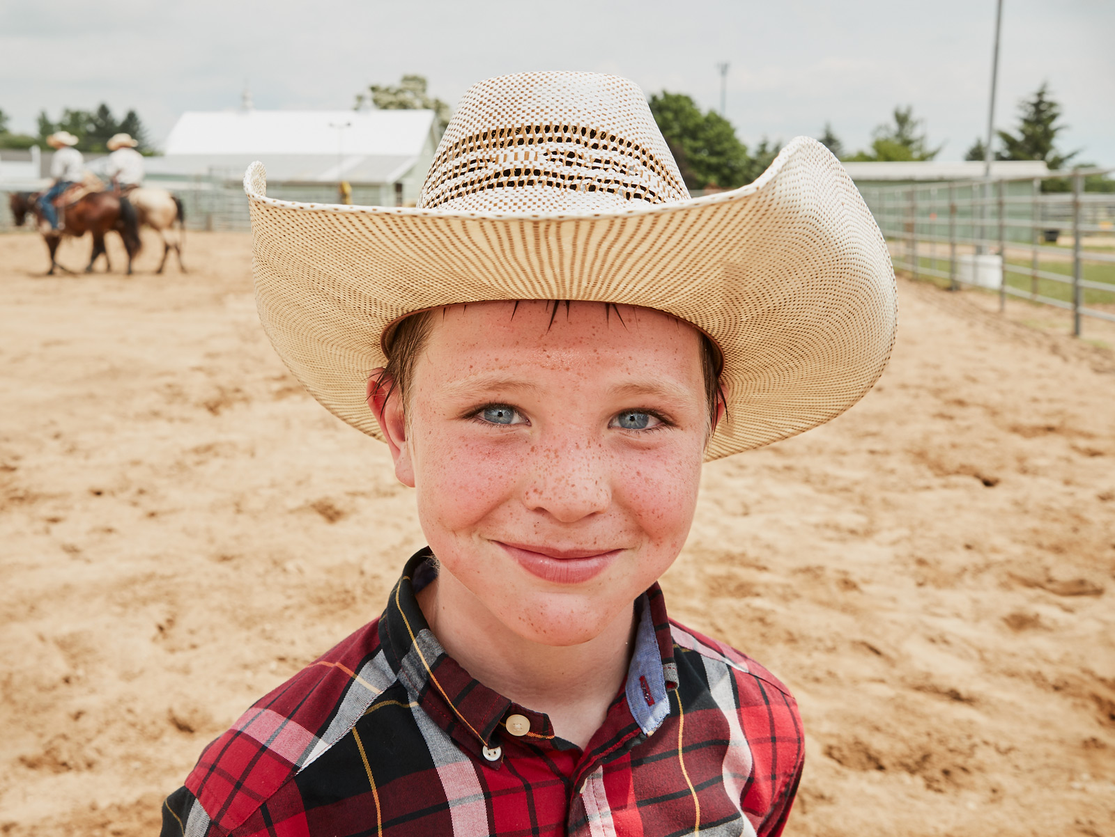 Red headed Boy at Youth Rodeo | Saverio Truglia
