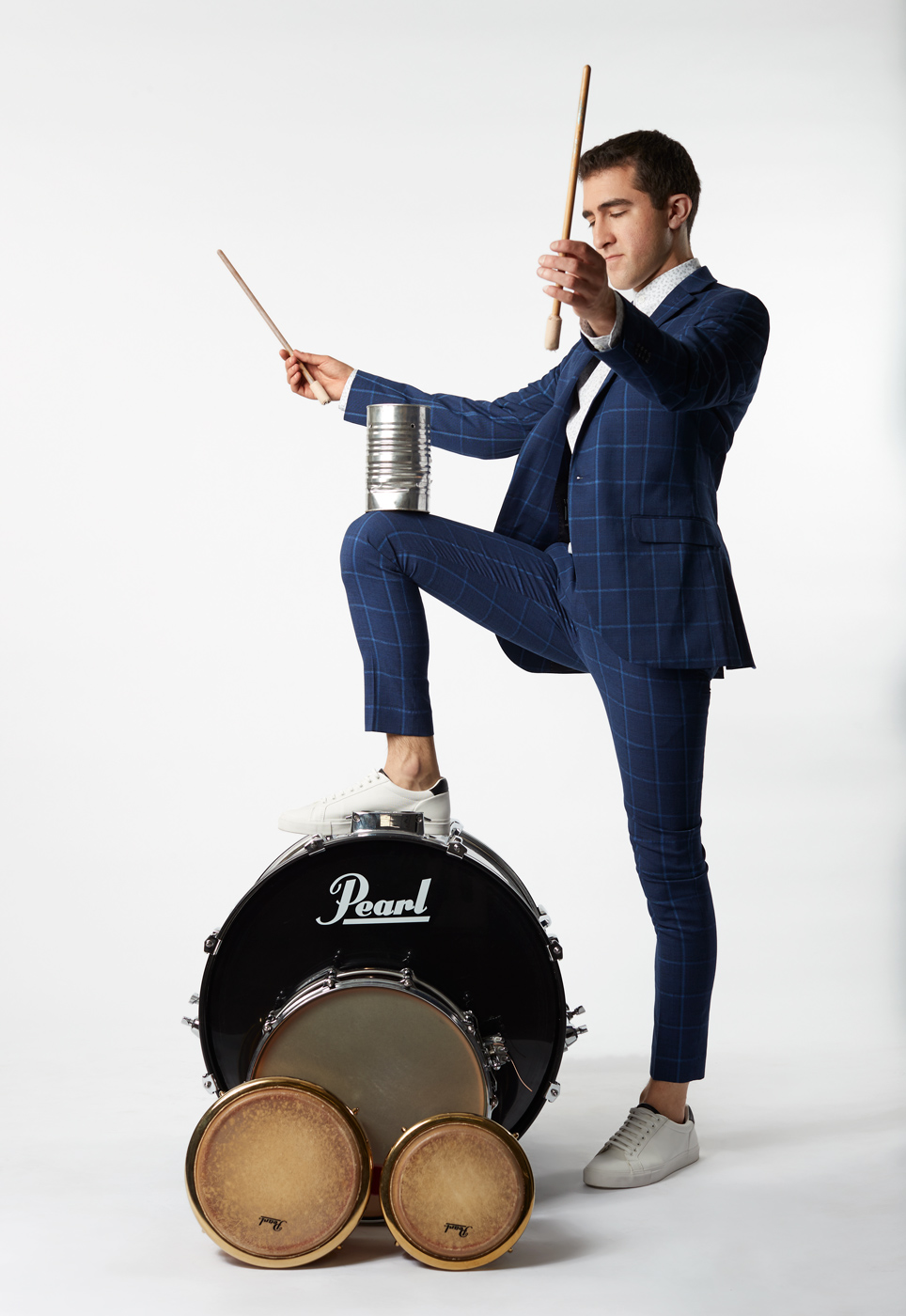 Peter Ferry-Solo percussionist | Portrait by Saverio Truglia