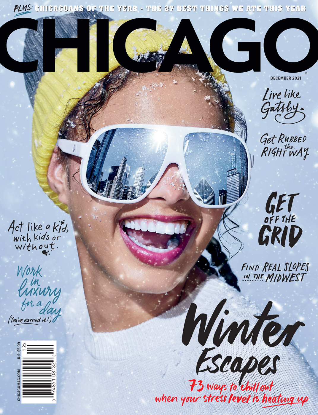 Chicago Magazine Cover December 2021 | Saverio Truglia